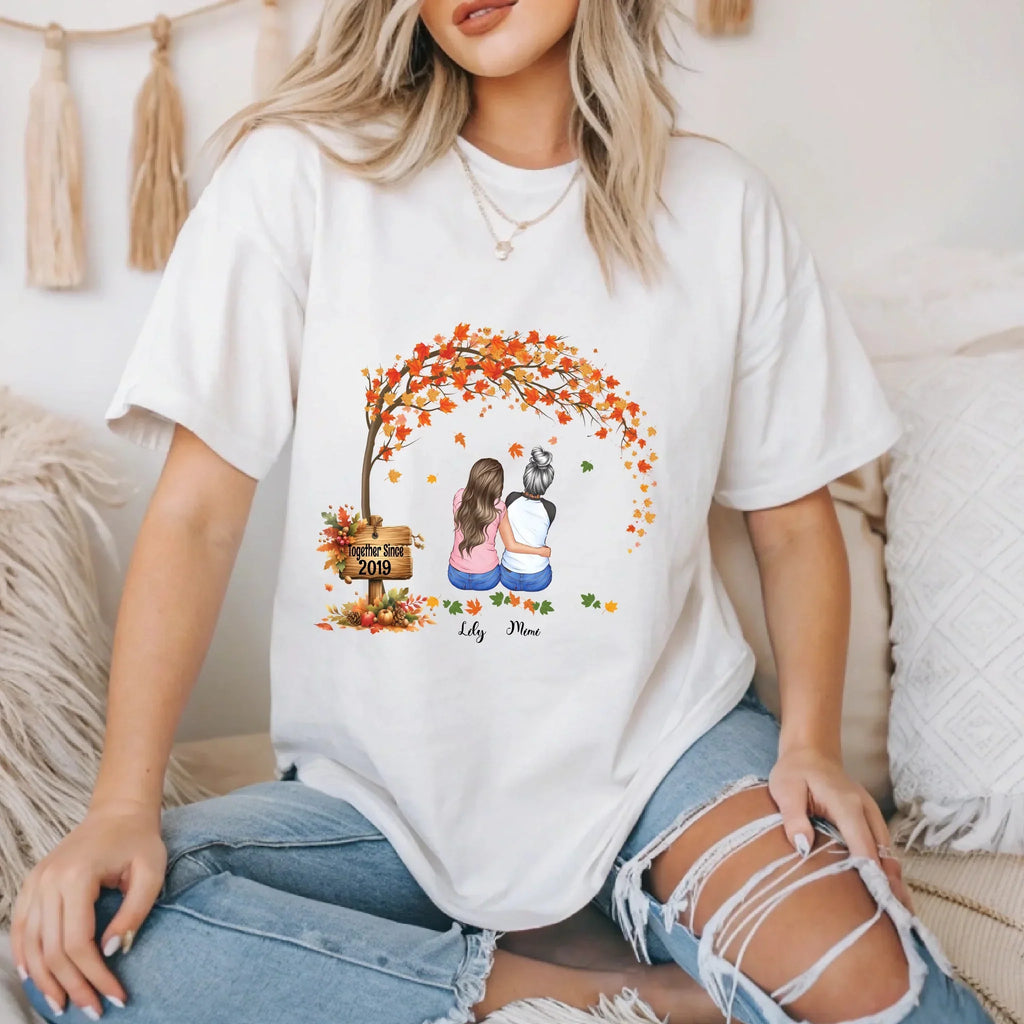 Personalized Thanksgiving Friends Together Since - Adult & Kids T-Shirts, Sweatshirts & Hoodies apparel design preview 1