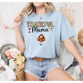 Thankful Mama Personalized Thanksgiving Custom Family - Adult & Kids T-Shirts, Sweatshirts & Hoodies apparel design preview 1
