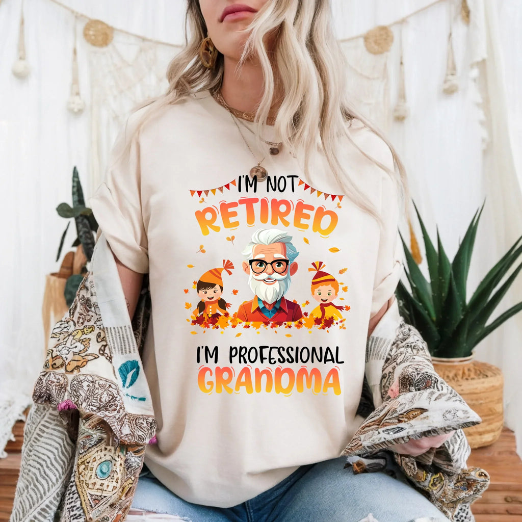 Personalized Thanksgiving Grandma Grandpa Custom - Adult & Kids T-Shirts, Sweatshirts & Hoodies apparel design preview 1