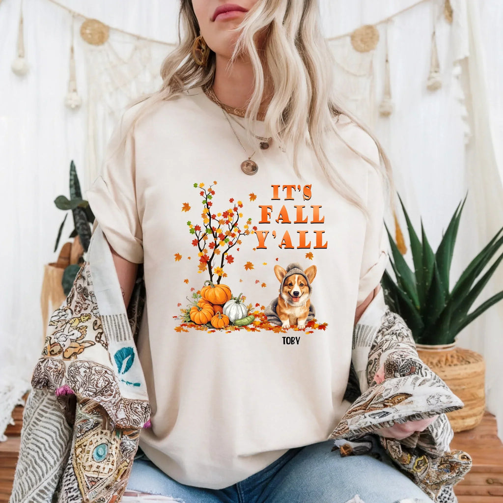 Personalized Thanksgiving Pet Custom Dog Names Breeds - Adult & Kids T-Shirts, Sweatshirts & Hoodies apparel design preview 1