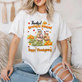 Personalized Thanksgiving Custom Family Names - Adult & Kids T-Shirts, Sweatshirts & Hoodies apparel design preview 1