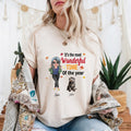 Personalized Thanksgiving Custom Pets Names Fall Dog - Adult & Kids T-Shirts, Sweatshirts & Hoodies apparel design preview 1