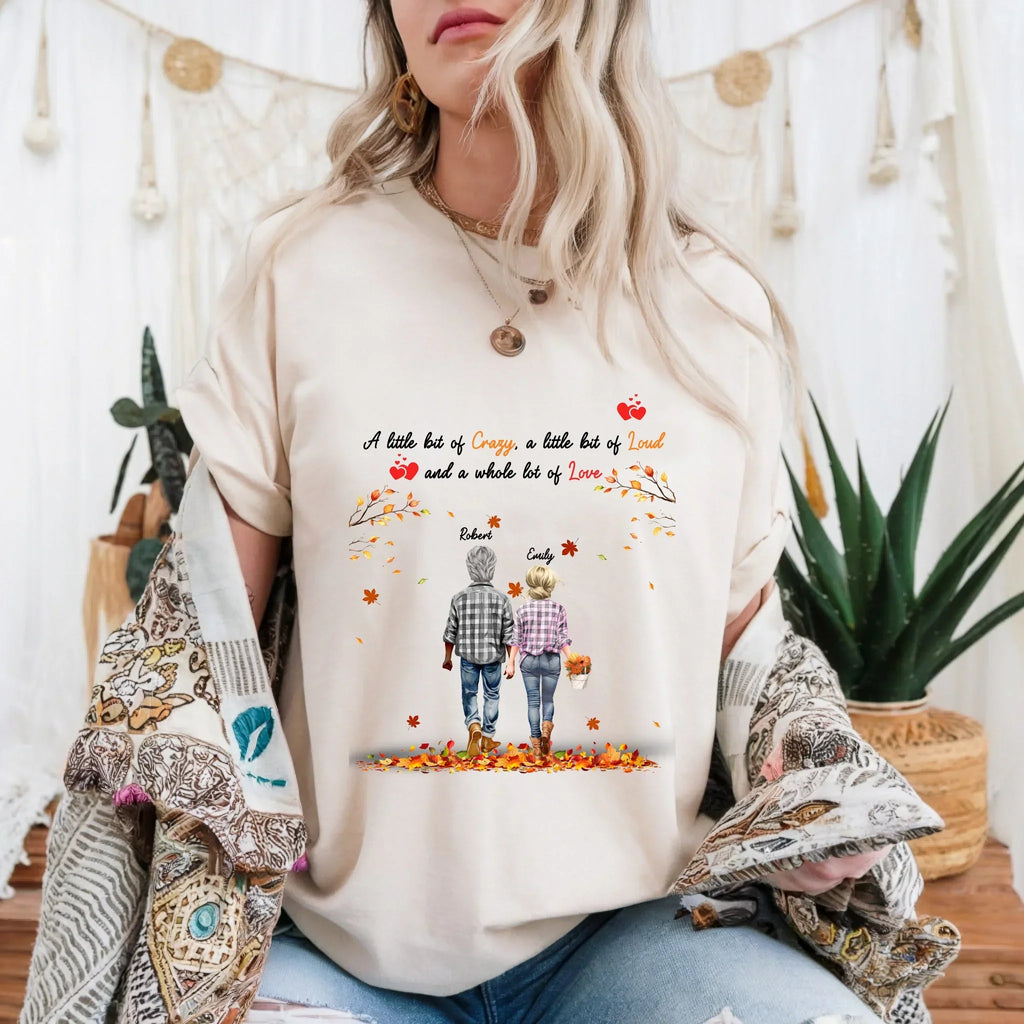Personalized Family Custom Names Characters Little - Adult & Kids T-Shirts, Sweatshirts & Hoodies apparel design preview 1