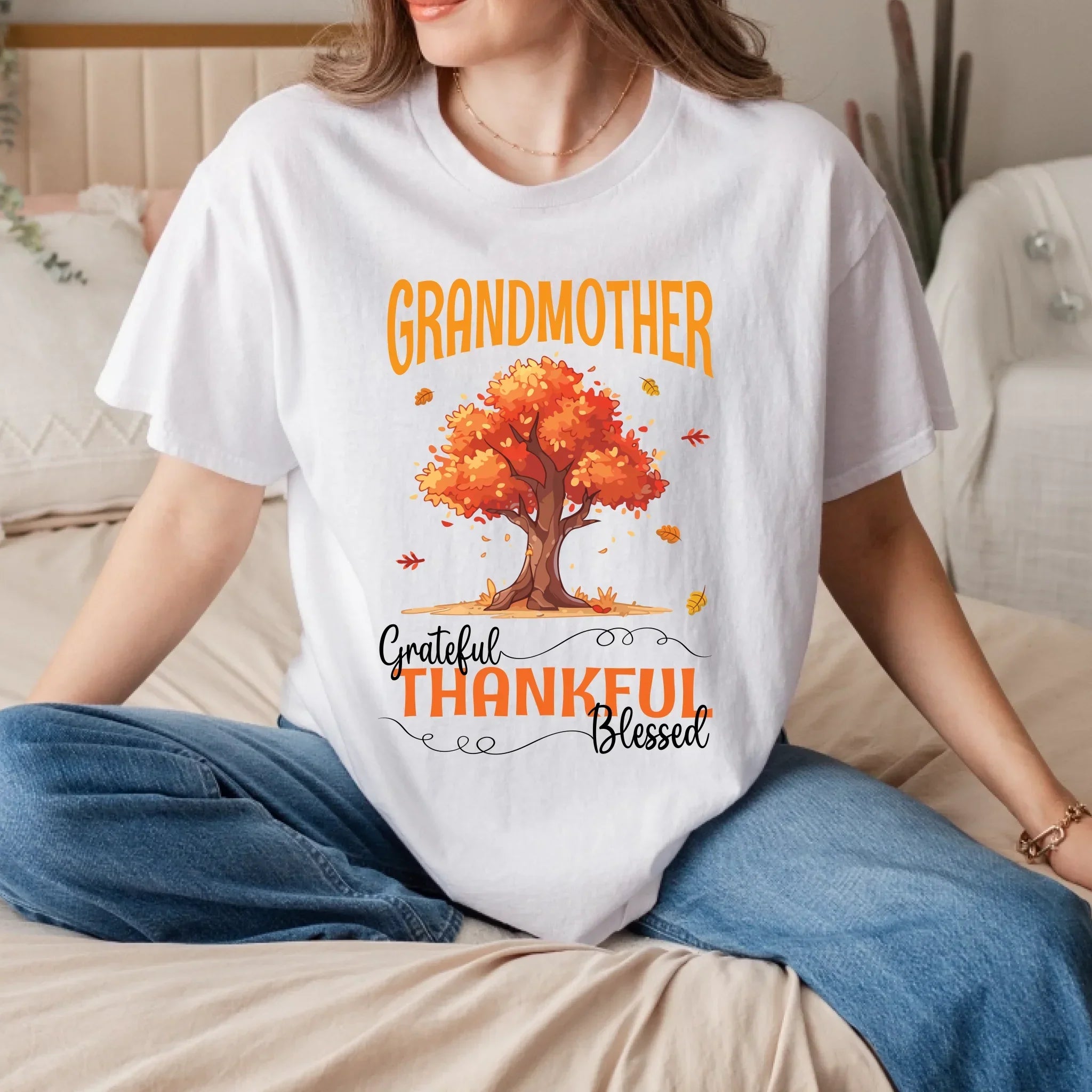 Personalized Grateful Thankful Blessed Mama Custom - Adult & Kids T-Shirts, Sweatshirts & Hoodies apparel design preview 1