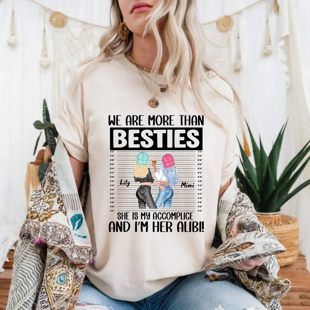 Personalized Best Friend We Are More Than Besties - Adult & Kids T-Shirts, Sweatshirts & Hoodies apparel design preview 1