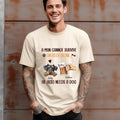 Personalized Beer Dog Lover Man Cannot Survive Alone - Adult & Kids T-Shirts, Sweatshirts & Hoodies apparel design preview 1