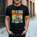 Personalized "God Is Great Beer Good People Are - Adult & Kids T-Shirts, Sweatshirts & Hoodies apparel design preview 1
