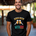 Good Beer Friends Customizable Skeleton Hand Glass - Adult & Kids T-Shirts, Sweatshirts & Hoodies apparel design preview 1