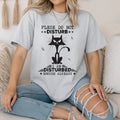 Funny Cat Please Do Not Disturb I Am Disturbed Enough - Adult & Kids T-Shirts, Sweatshirts & Hoodies apparel design preview 1