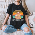 Don'T Worry Be Cappy Funny Capybara - Adult & Kids T-Shirts, Sweatshirts & Hoodies apparel design preview 1