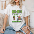 Custom Gamer "BRUH 'S My [Age] Personalized Name - Adult & Kids T-Shirts, Sweatshirts & Hoodies apparel design preview 1