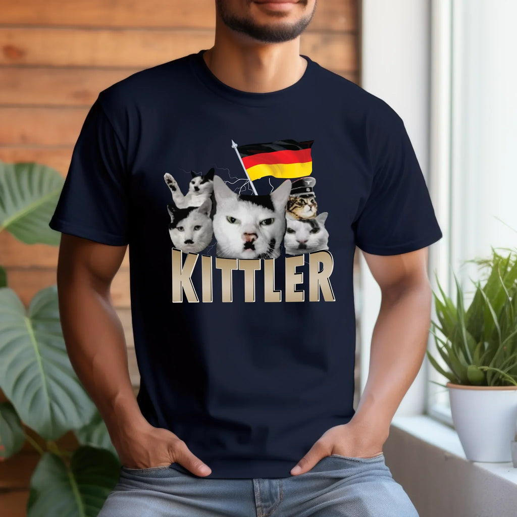 Purrminator Cat Funny Grumpy Meme Lovers Humor Fans - Adult & Kids T-Shirts, Sweatshirts & Hoodies apparel design preview 1