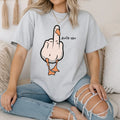 Funny Duck Pun You" Cartoon Goose Sarcastic Humor - Adult & Kids T-Shirts, Sweatshirts & Hoodies apparel design preview 1