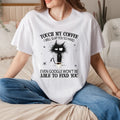 Touch My Coffee Funny Cat Custom Personalized Lover - Adult & Kids T-Shirts, Sweatshirts & Hoodies apparel design preview 1