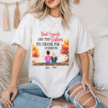 Custom Thanksgiving BFF "Sisters Heart" Personalized - Adult & Kids T-Shirts, Sweatshirts & Hoodies apparel design preview 1