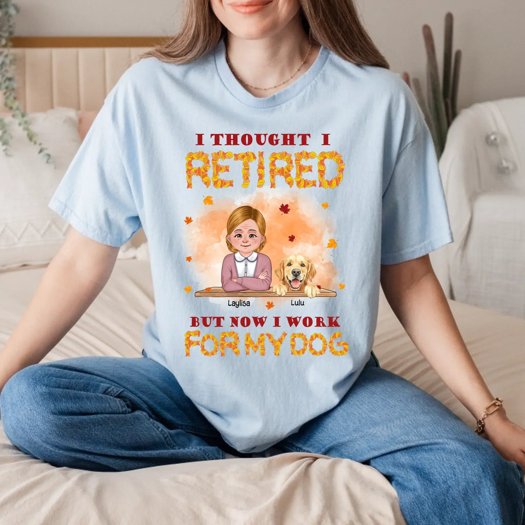 Personalized Thanksgiving Retired Grandpa Grandma "I - Adult & Kids T-Shirts, Sweatshirts & Hoodies apparel design preview 1