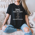 Custom Dog "Dogs Make Me Happy" Personalized Pets - Adult & Kids T-Shirts, Sweatshirts & Hoodies apparel design preview 1