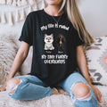 Custom Dog "My Life Is Ruled" Personalized Pet Name - Adult & Kids T-Shirts, Sweatshirts & Hoodies apparel design preview 1