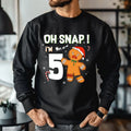 "Oh Snap! I'M [Age]" Gingerbread Funny - Adult & Kids T-Shirts, Sweatshirts & Hoodies apparel design preview 1