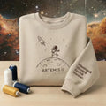 Artemis II Astronaut Embroidered NASA Space Mission - Adult & Kids T-Shirts, Sweatshirts & Hoodies apparel design preview 1