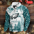 Philadelphia Christmas Double Stand Collar Sport - Adult & Kids T-Shirts, Sweatshirts & Hoodies apparel design preview 1