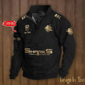 Cronulla Sharks Double Breasted Stand Collar - Adult & Kids T-Shirts, Sweatshirts & Hoodies apparel design preview 1
