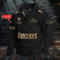 Penrith Panthers Double Breasted Stand Collar - Adult & Kids T-Shirts, Sweatshirts & Hoodies apparel design preview 1