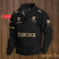 St. George Illawarra Double Breasted Stand Collar - Adult & Kids T-Shirts, Sweatshirts & Hoodies apparel design preview 1