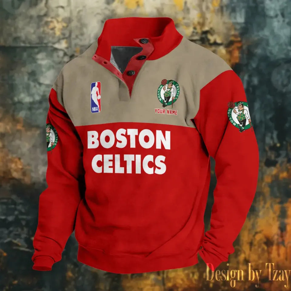 Celtics Stand Collar - Adult & Kids T-Shirts, Sweatshirts & Hoodies apparel design preview 1