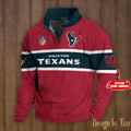 Texans football Stand Collar - Adult & Kids T-Shirts, Sweatshirts & Hoodies apparel design preview 1