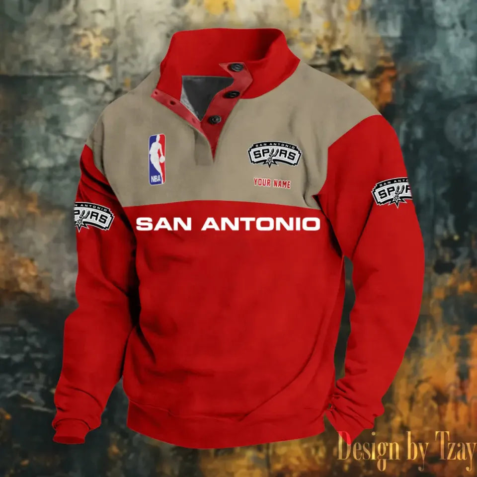 Spurs Stand Collar - Adult & Kids T-Shirts, Sweatshirts & Hoodies apparel design preview 1