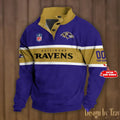Baltimore Ravens football Stand Collar - Adult & Kids T-Shirts, Sweatshirts & Hoodies apparel design preview 1