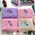 Custom PokaMom Embroidered with Anime Characters, - Adult & Kids T-Shirts, Sweatshirts & Hoodies apparel design preview 1