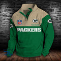 Green Bay Packers Double Breasted Stand Collar - Adult & Kids T-Shirts, Sweatshirts & Hoodies apparel design preview 1