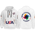 USA Baseball 2026 World Quarter Zip - Adult & Kids T-Shirts, Sweatshirts & Hoodies apparel design preview 1