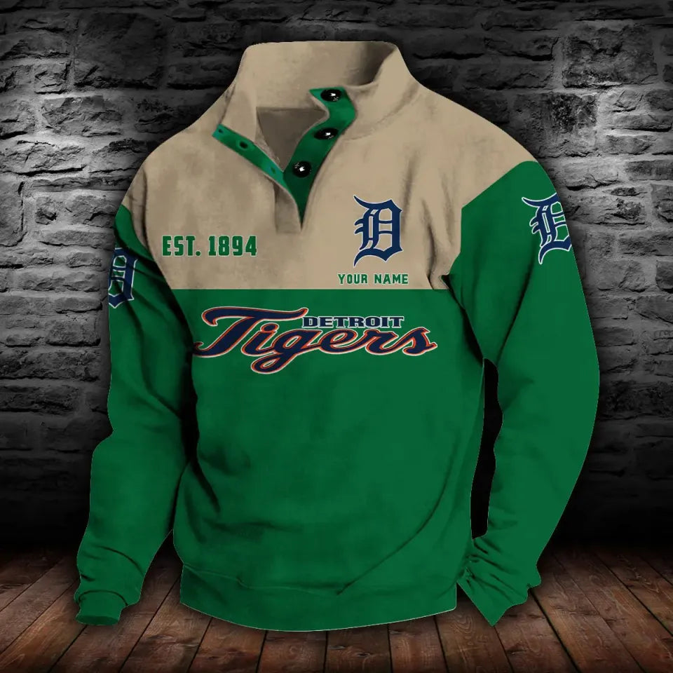 D etroit T igers Stand Collar - Adult & Kids T-Shirts, Sweatshirts & Hoodies apparel design preview 1
