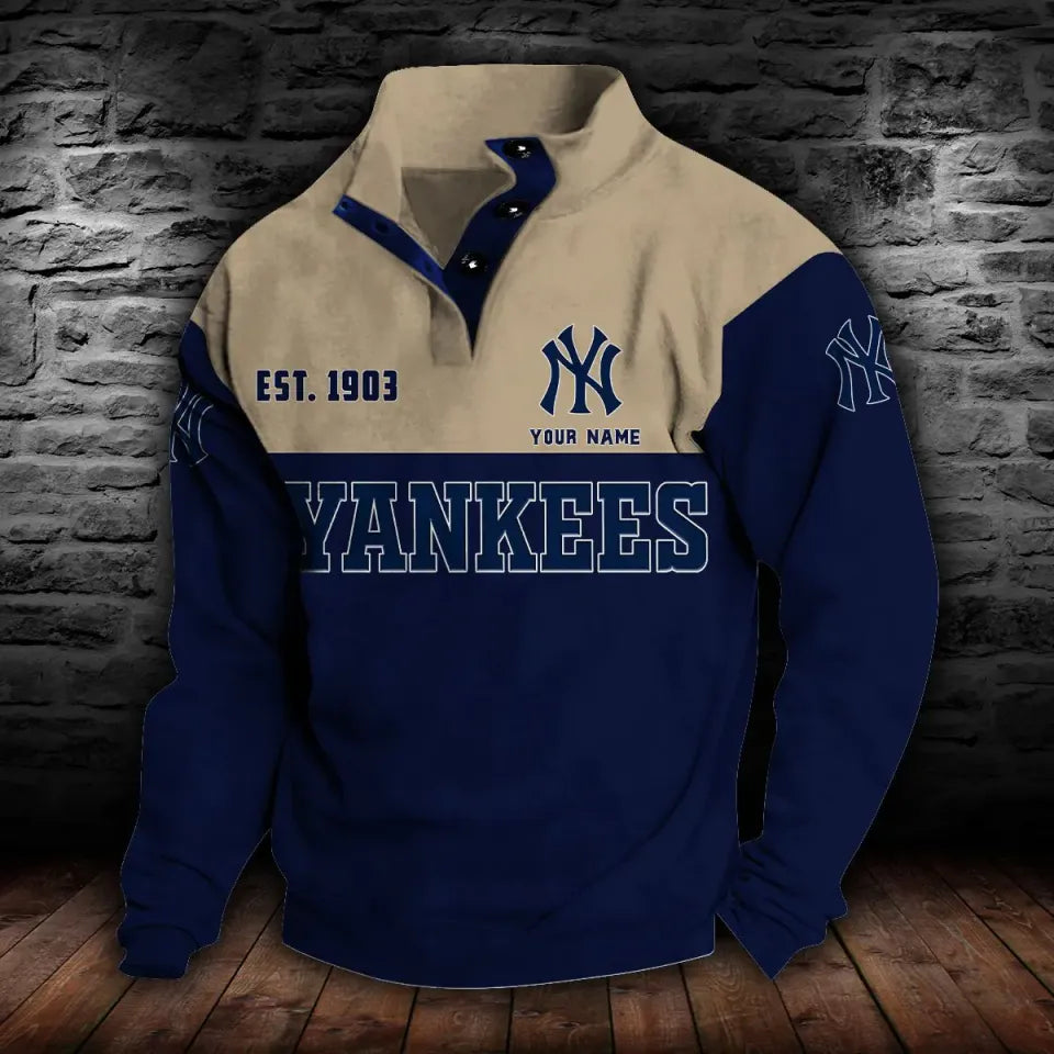 N ew Y ork Yankees Stand Collar - Adult & Kids T-Shirts, Sweatshirts & Hoodies apparel design preview 1