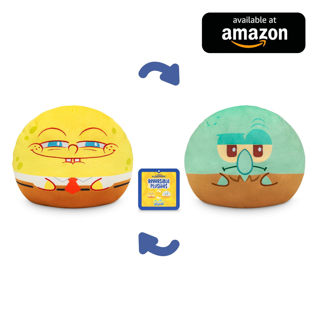SpongeBob Squidward 6" Reversible Plushie - Adult & Kids T-Shirts, Sweatshirts & Hoodies apparel design preview 1
