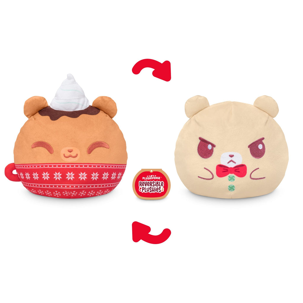Holiday Bear 6" Reversible Plushie - Adult & Kids T-Shirts, Sweatshirts & Hoodies apparel design preview 1
