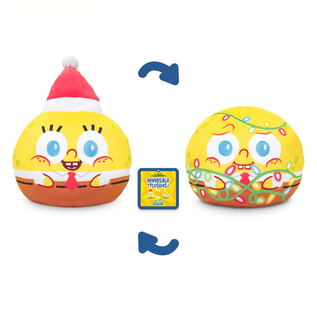 SpongeBob Holiday 6" Reversible Plushie - Adult & Kids T-Shirts, Sweatshirts & Hoodies apparel design preview 1