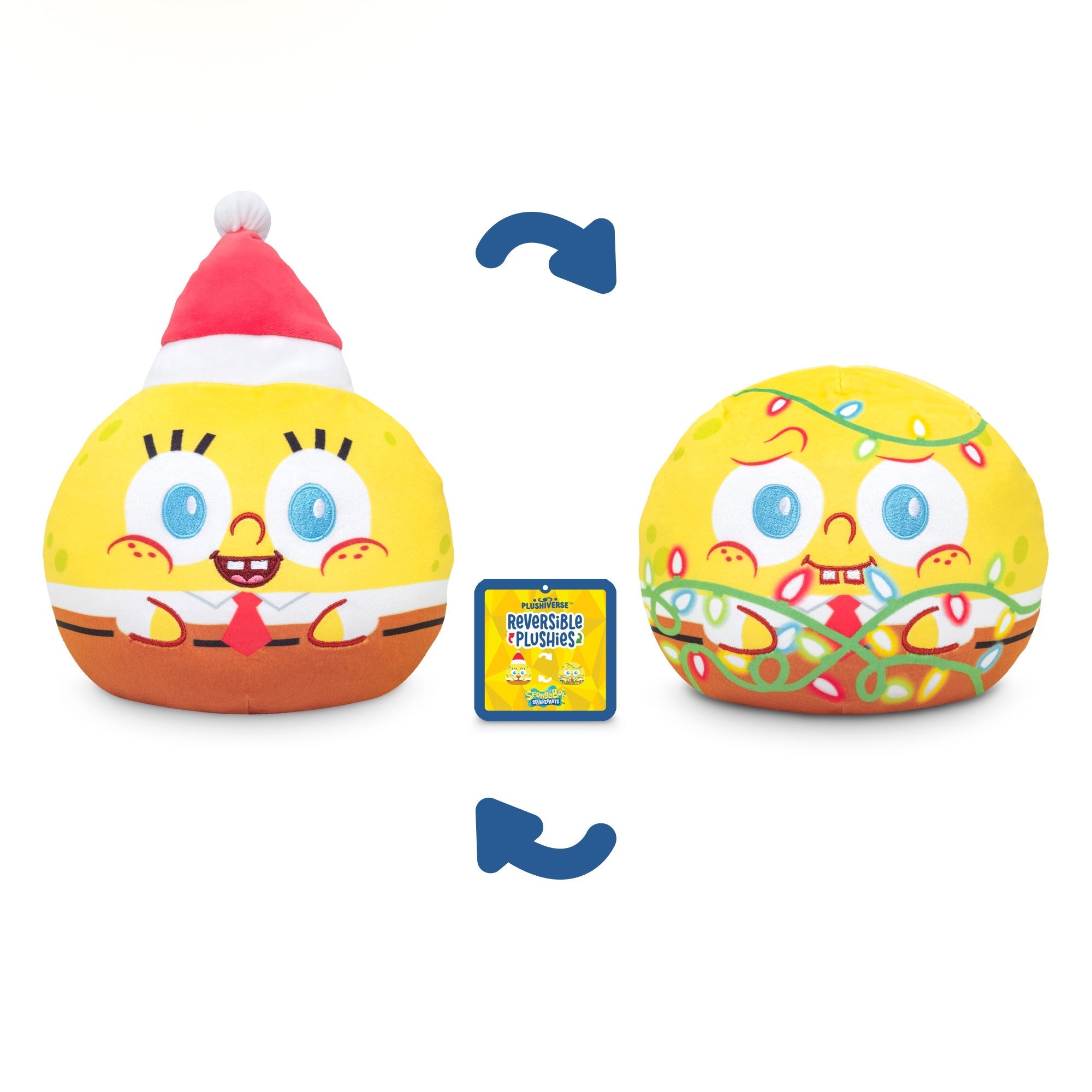 SpongeBob Holiday 6" Reversible Plushie - Adult & Kids T-Shirts, Sweatshirts & Hoodies apparel design preview 1