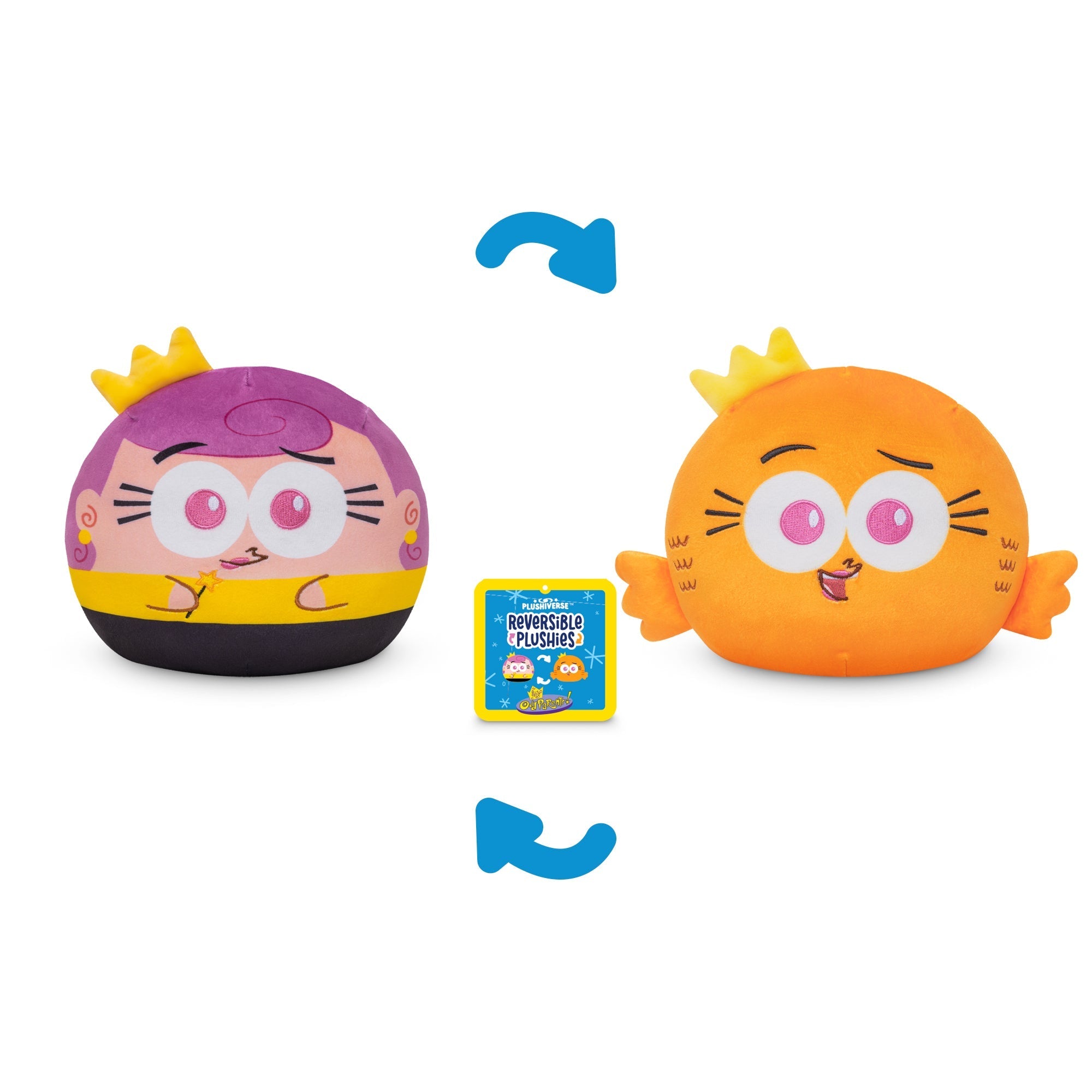 Wanda Goldfish 6" Reversible Plushie - Adult & Kids T-Shirts, Sweatshirts & Hoodies apparel design preview 1