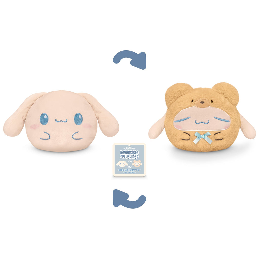 Teddy Bear Cinnamoroll 6" Reversible Plushie - Adult & Kids T-Shirts, Sweatshirts & Hoodies apparel design preview 1