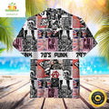 Vintage 70s Punk Rock Hawaiian Retro Style Aloha - Adult & Kids T-Shirts, Sweatshirts & Hoodies apparel design preview 1