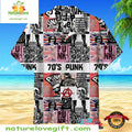 Punk Rock Hawaiian 70s Vintage Style 150566 - Adult & Kids T-Shirts, Sweatshirts & Hoodies apparel design preview 1