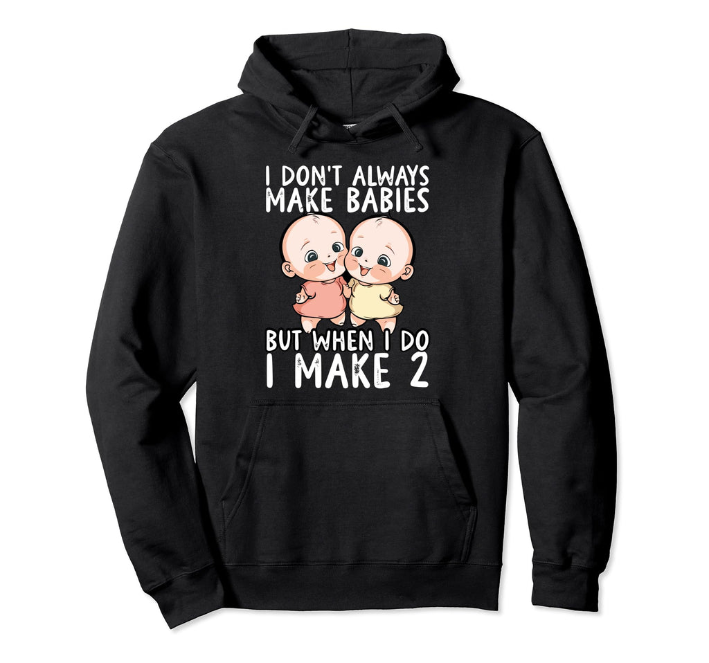 Dad Twins Fathers Day Best Dad Ever Hoodie - Graphic Print for Adults - T-Shirt, Sweatshirt, Hoodie