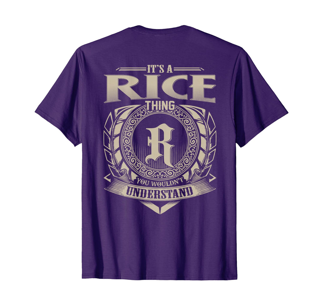 Its Rice Thing You Wouldnt Understand T-Shirt - Aesthetic Graphic Unisex - T-Shirt, Sweatshirt, Hoodie