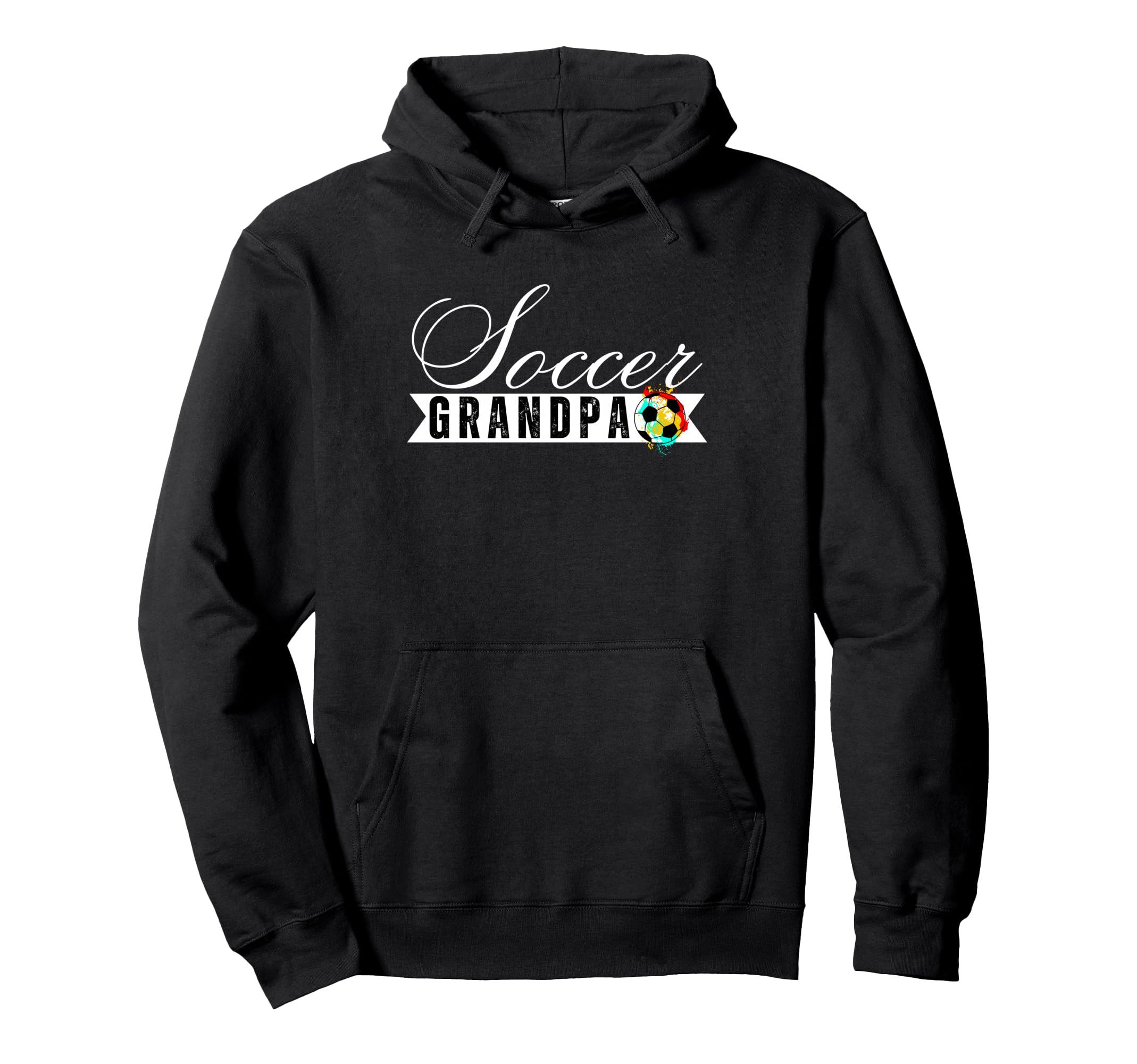 Funny Grandpa Proud Soccer Lover Papa Hoodie - Unique Graphic Unisex - T-Shirt, Sweatshirt, Hoodie