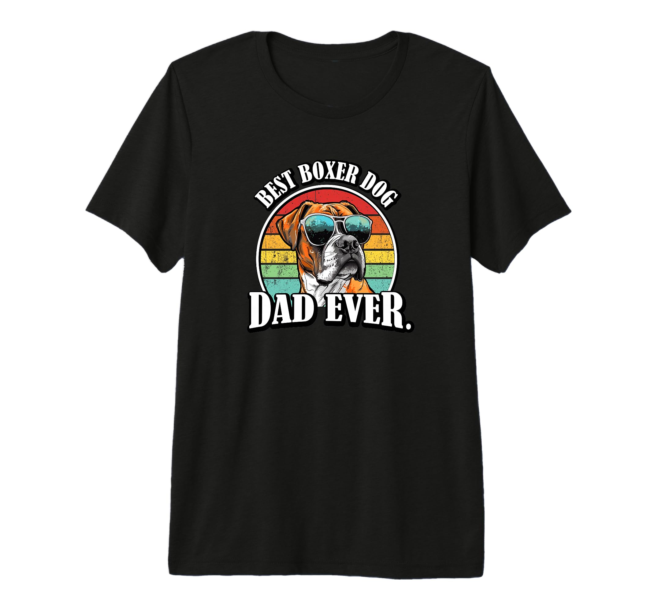 Funny Mens Best Dad Boxer Dog Lover T-Shirt - Streetwear Style for Adults - T-Shirt, Sweatshirt, Hoodie