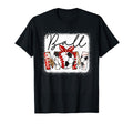 Mom Both Heart Soccer Baseball Sports Mom T-Shirt - Novelty Apparel Unisex - T-Shirt, Sweatshirt, Hoodie